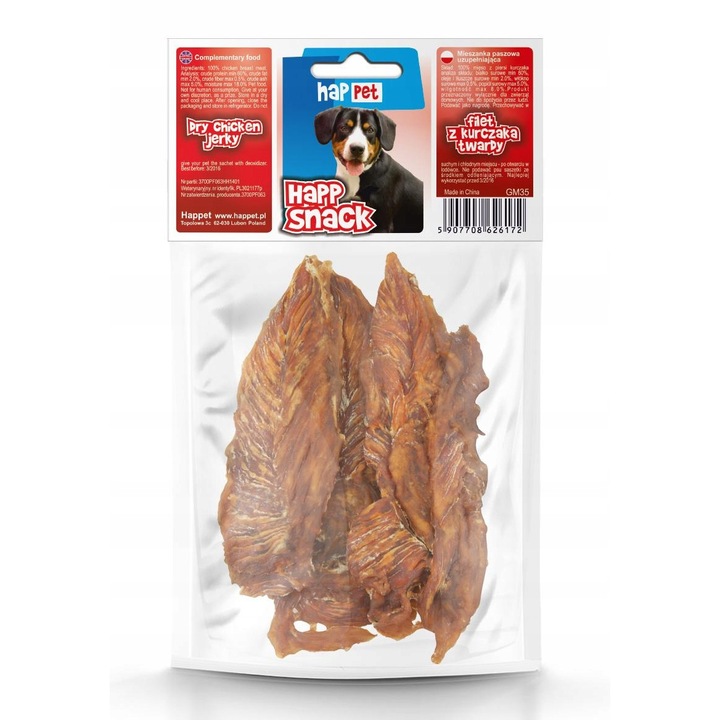 Happet kutyacsemege, Pui, 13cm, 100g