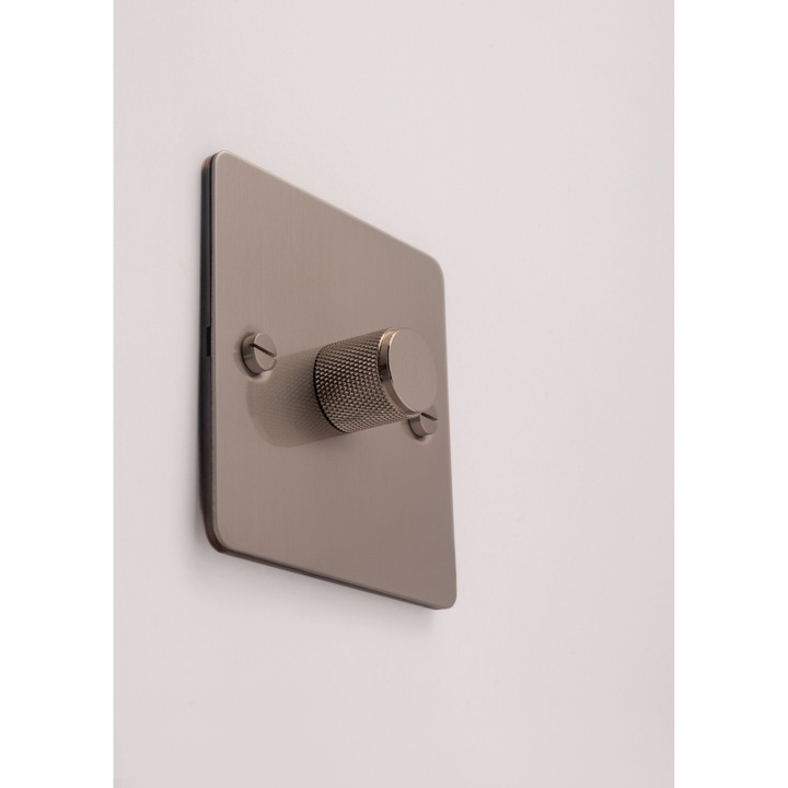 Intrerupator cu variator/ dimmer simplu vintage TAM Gri 1 CS