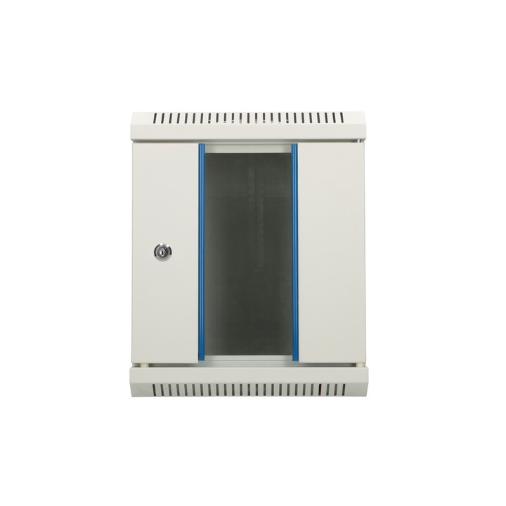 Extralink rack szekrény, 6U, falra szerelhető, szürke