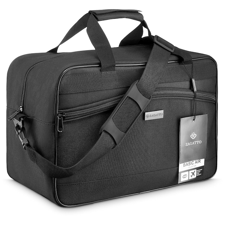 Пътна чанта Zagatto ZG10, 40x20x25, Черен