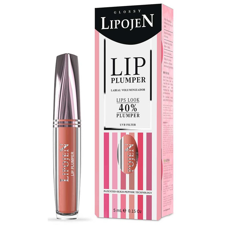 Lipojen Tequila Sunrise dúsító szájfény kollagénnel N°33, 5 ml