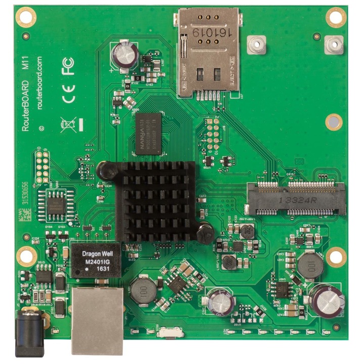 Mikrotik RBM11G рутер карта, 880MHz, 256MB, miniPCIe, L4