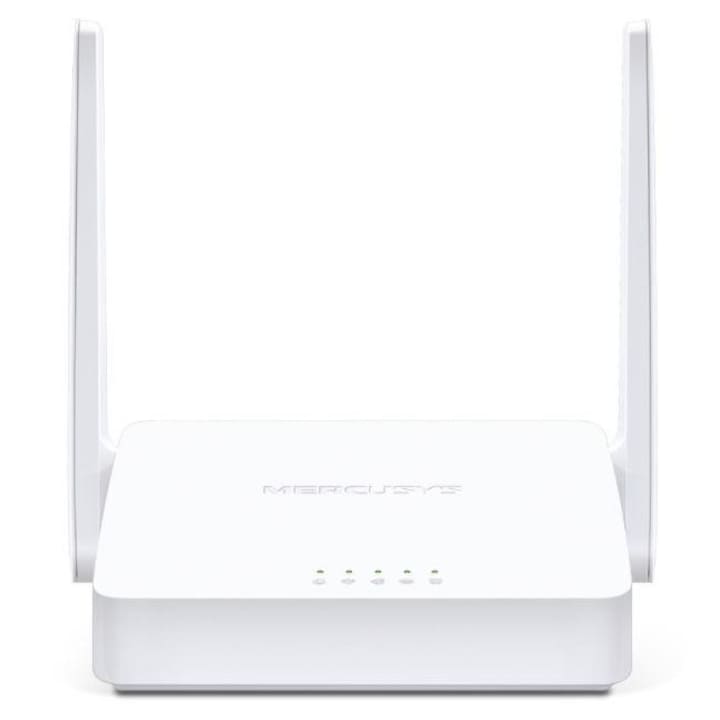 Router wireless Merkusys MW300D, ADSL2+, 2.4GHz, 300Mbps