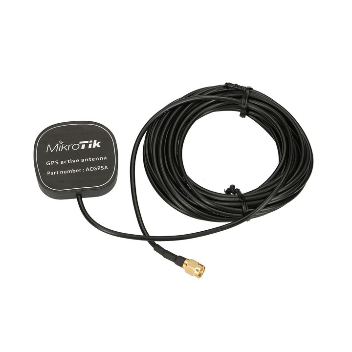 Mikrotik ACGPSA GPS antenna, 1.5GHz, IP67, 5m