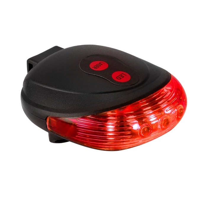 Stop led pentru bicicleta, Cu puncte laser, CRT, Pro Bike, Lumina rosie