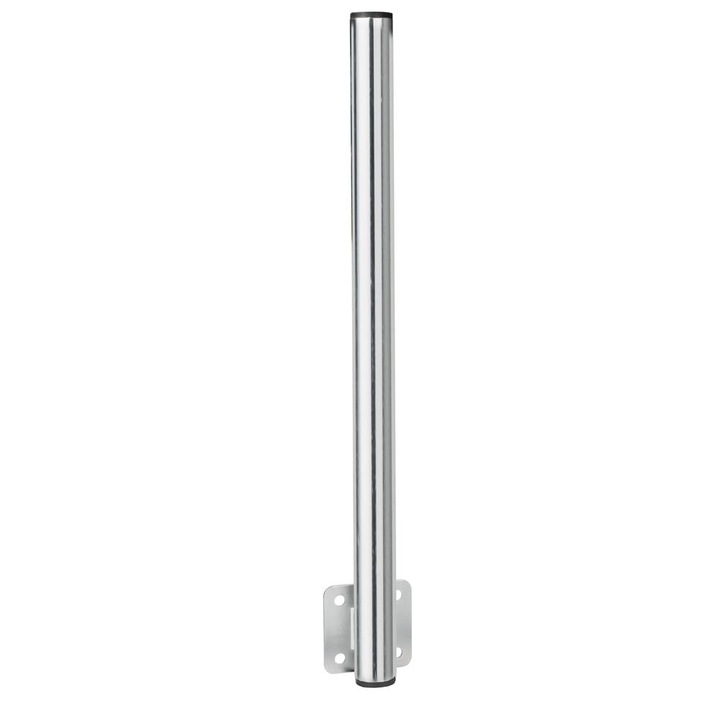 Erkély konzol Extralink C600, 600 mm, U-bolt M8 rögzítéssel, acél, horganyzott kivitel, tartós és korrózióálló tartó antennák és hálózati eszközök erkélyre szereléséhez, stabil és biztonságos kültéri telepítéshez