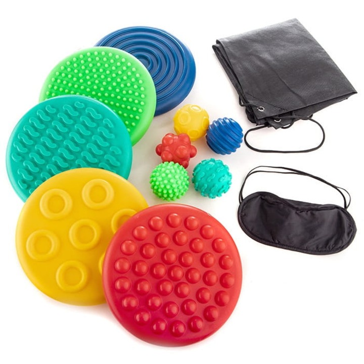 Комплект сензорни играчки за деца, Над 3 години, Многоцветен