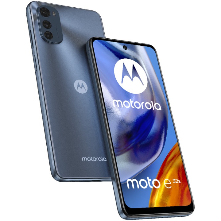 Смартфон Motorola Moto E32s, 64GB, 4GB RAM, 4G, Gravity Grey