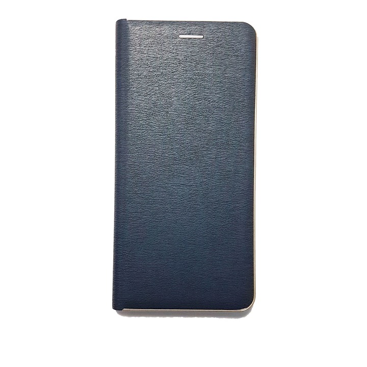 Husa tip carte pentru Huawei P40 Lite E, Y7p, Piele Eco, Retro Book, Navy Blue