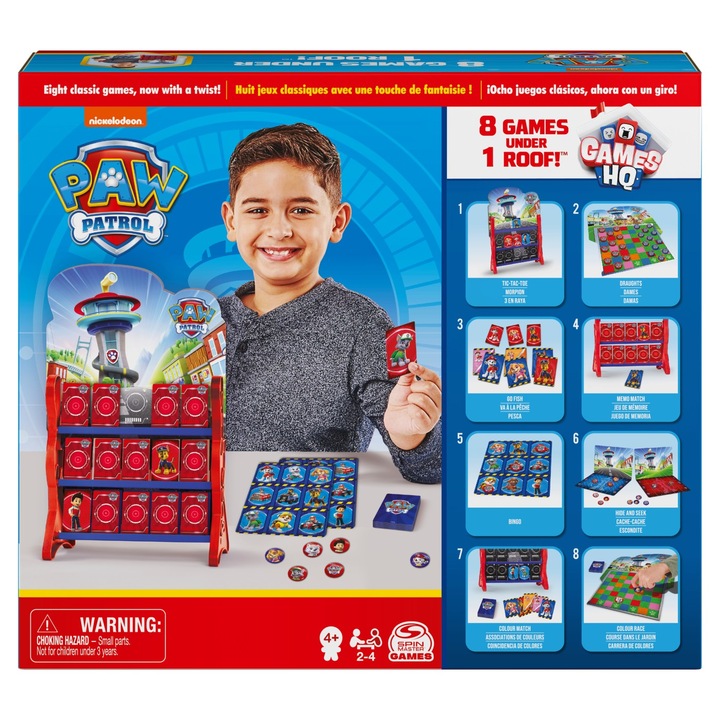 Игра Paw Patrol - Memory Game, Контролна кула, Английски език