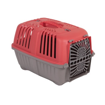 Cusca transport animale MPS Pratiko, Rosu/Gri, 48x31.5x33 cm Cusca transport animale MPS Pratiko, Rosu/Gri, 48x31.5x33 cm