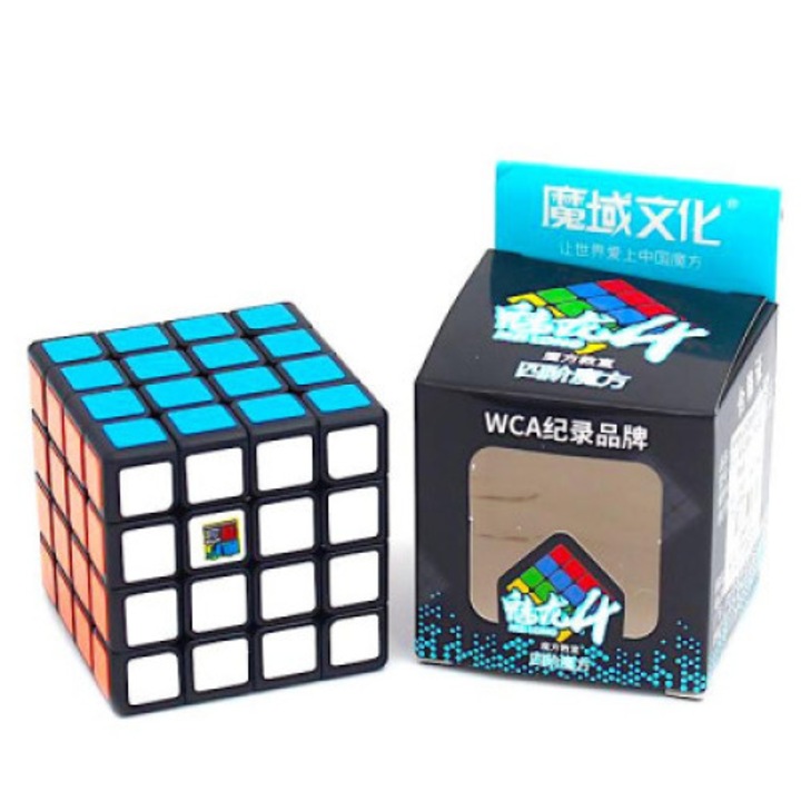 Кубче рубик Moyu Speedcube, Антистрес, Многоцветно, Черна линия, Кубче за скорост, 4x4x4