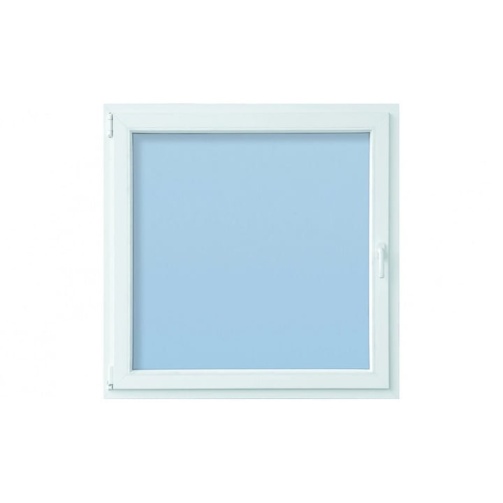 PVC ablak fehér 118x118 cm b-ny bal 6 kamr 1,1K