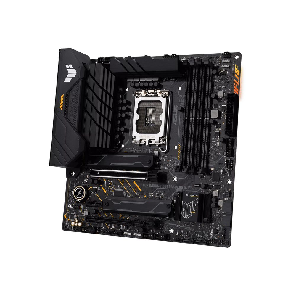 ASUS TUF GAMING B660M-PLUS WIFI Intel B660 LGA 1700 микро ATX - eMAG.bg