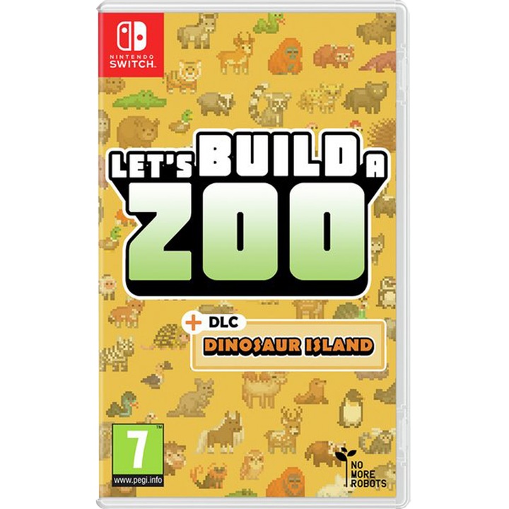 Игра MERGE GAMES Let's Build A Zoo (includes Dlc Dinosaur Island), за Nintendo Switch