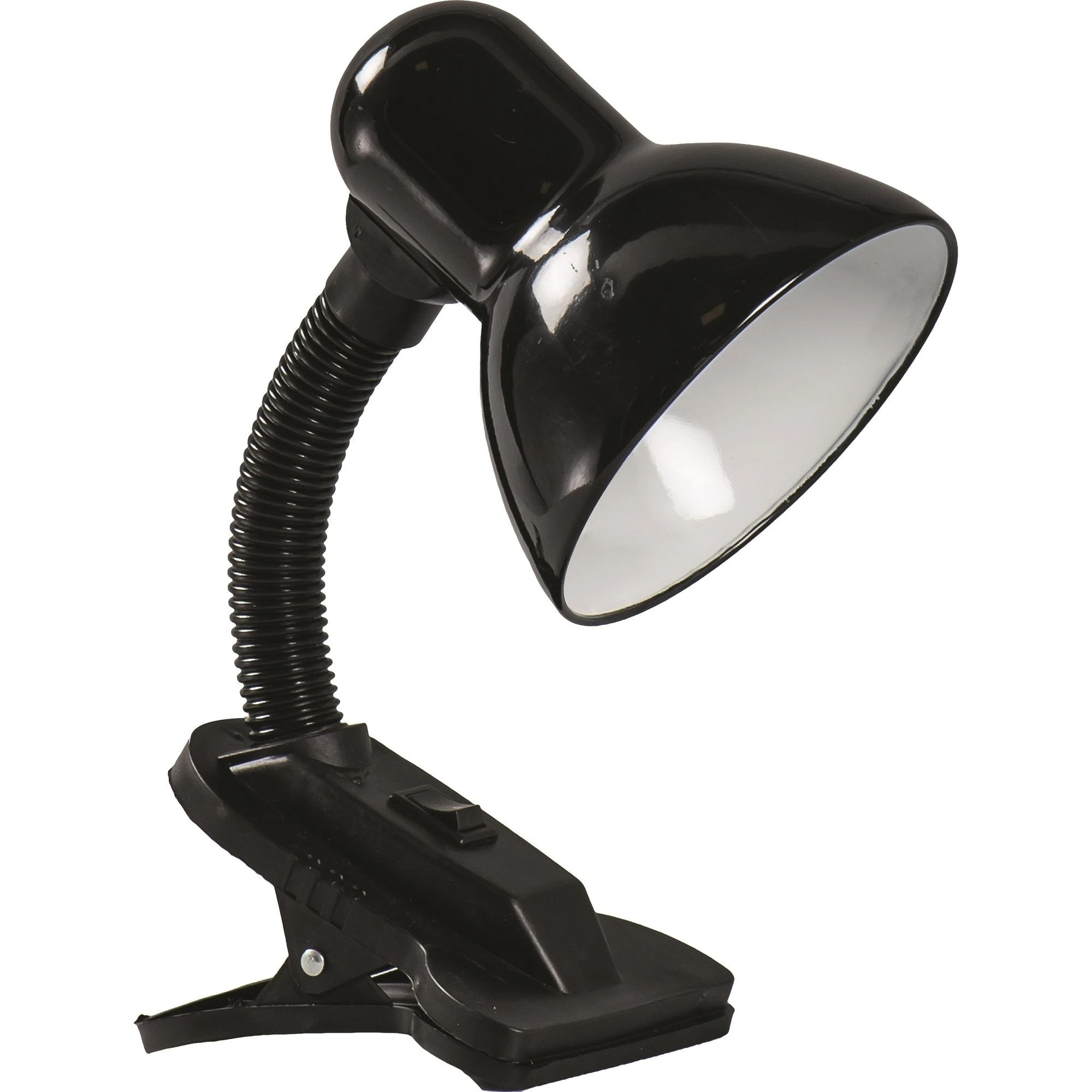 Настолна лампа с щипка, Classic, 1 x E27, 60 W, черна - eMAG.bg