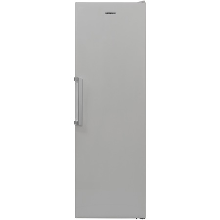 Congelator Heinner HFF-V280NFSF+, 280 l Full No frost, 7 compartimente, Display LED, Freeze Sheild, Usa reversibila, Clasa F, H 186 cm, Argintiu