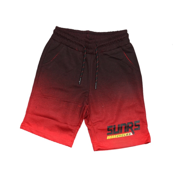 Pantaloni scurti pentru baieti Happy House HB-8815A-134-140, Rosu 77965