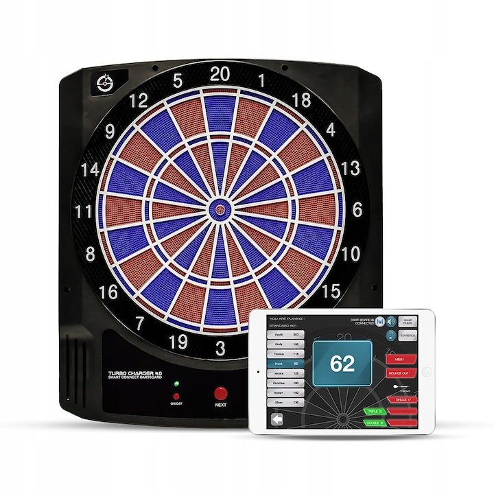 Elektronikus Dart Board CARROMCO TURBO CHARGER 4.0