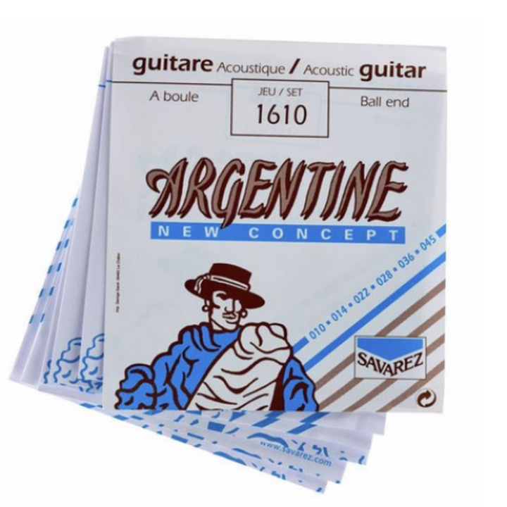 Комплект 6 струни за акустична китара Gypsy Savarez
