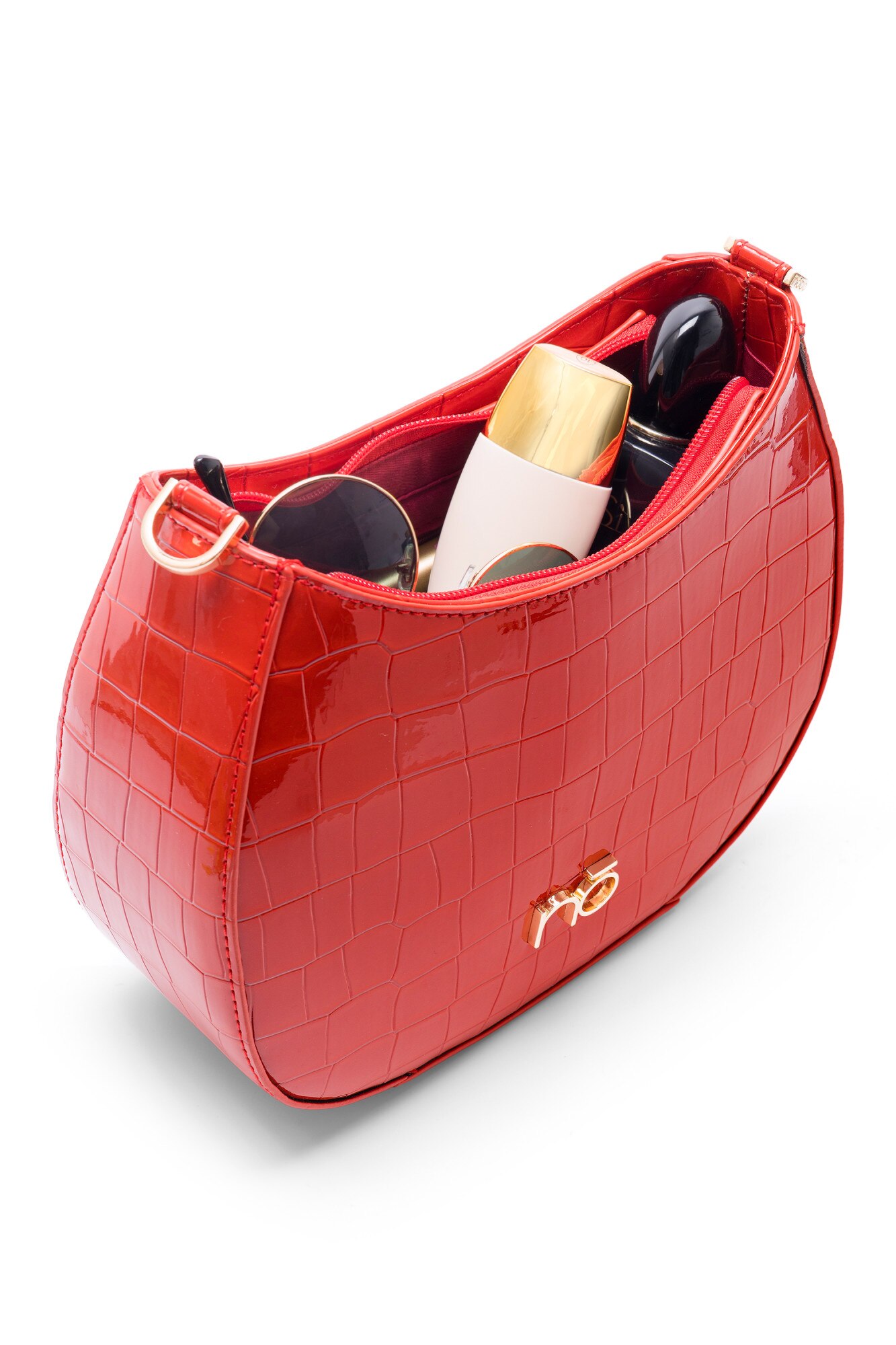Geanta messenger Nobo, Poliuretan, Rosu - eMAG.ro
