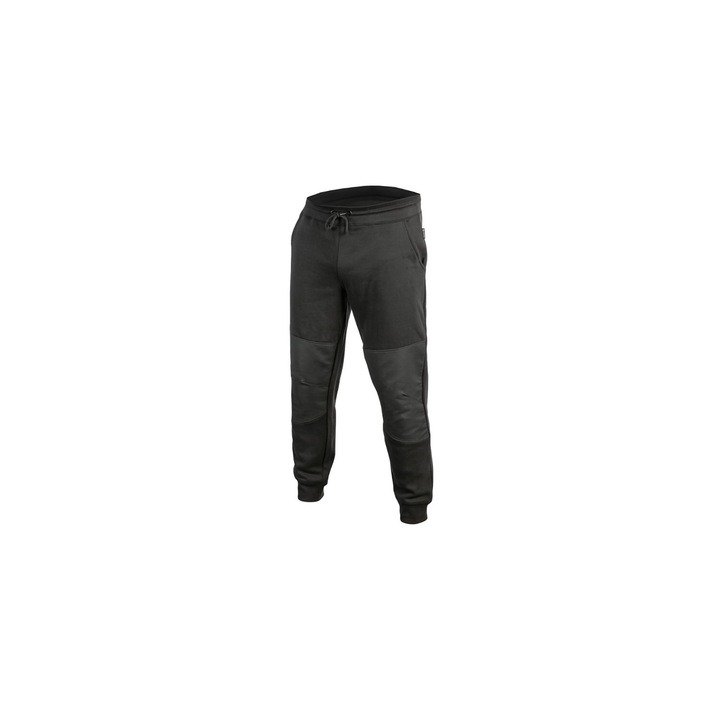 Работни панталони, Hogert Technik, мъжки, памук/полиестер, черни, XXXL