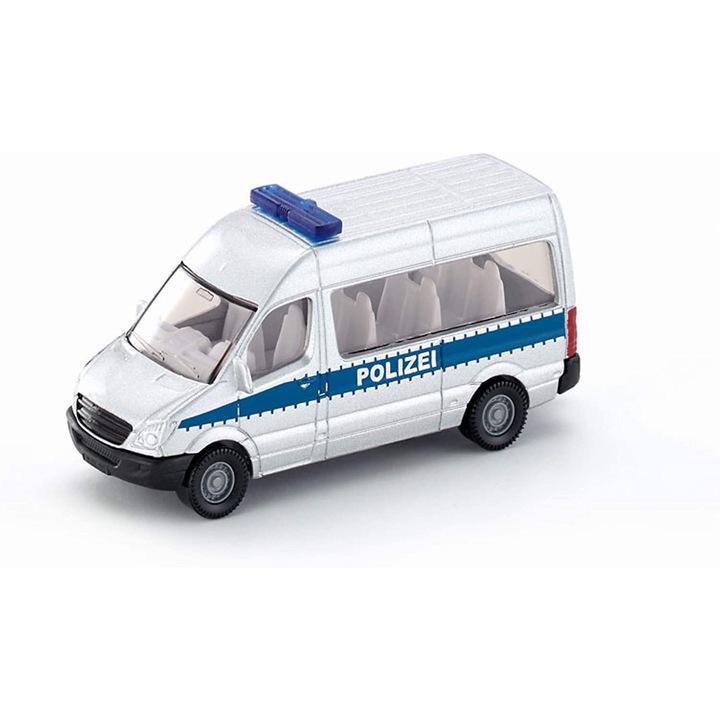 Masina politie, Mercedes Sprinter, SIKU, 0804, 8 cm