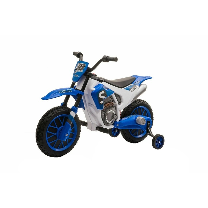 Motocicleta electrica Kinderauto BJH022 2 x35W 12V, culoare Albastru
