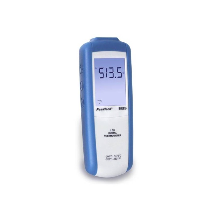 Termometru digital tip K, -200...1372°C P5135 Peaktech