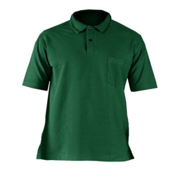 Tricou polo de lucru Leber Hollman, S, Verde
