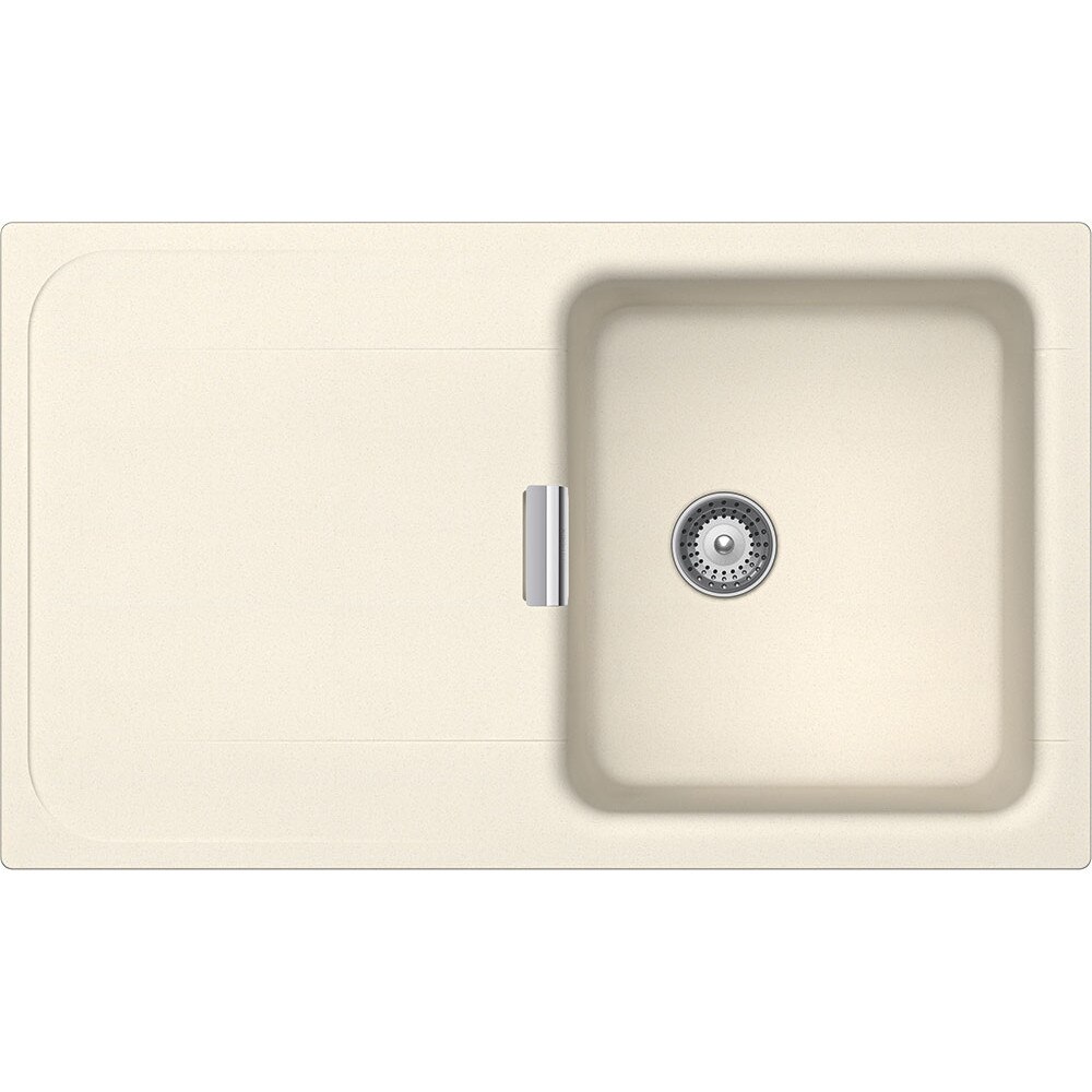 Chiuveta granit Schock Wembley D-100 Magnolia 860 x 510 mm, adancime cuva 200 mm, reversibila, montare pe blat