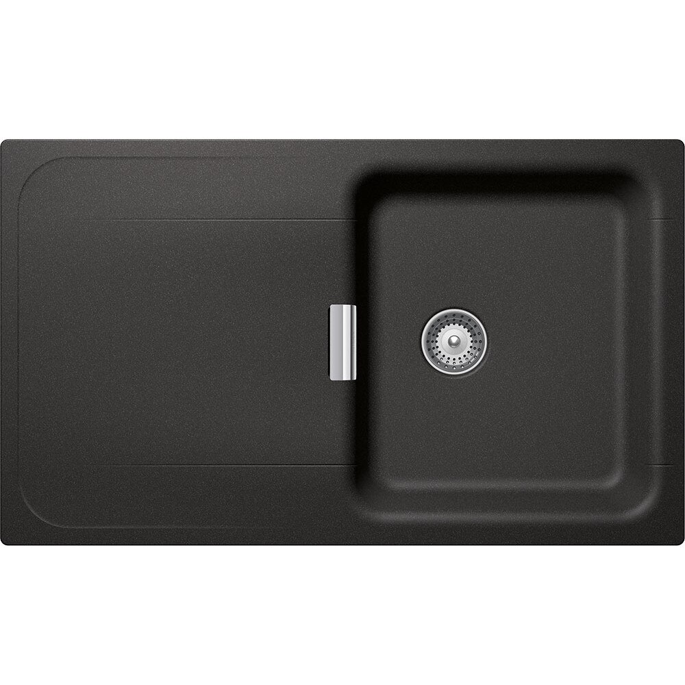 Chiuveta granit Schock Wembley D-100 Stone 860 x 510 mm, adancime cuva 200 mm, reversibila, montare pe blat