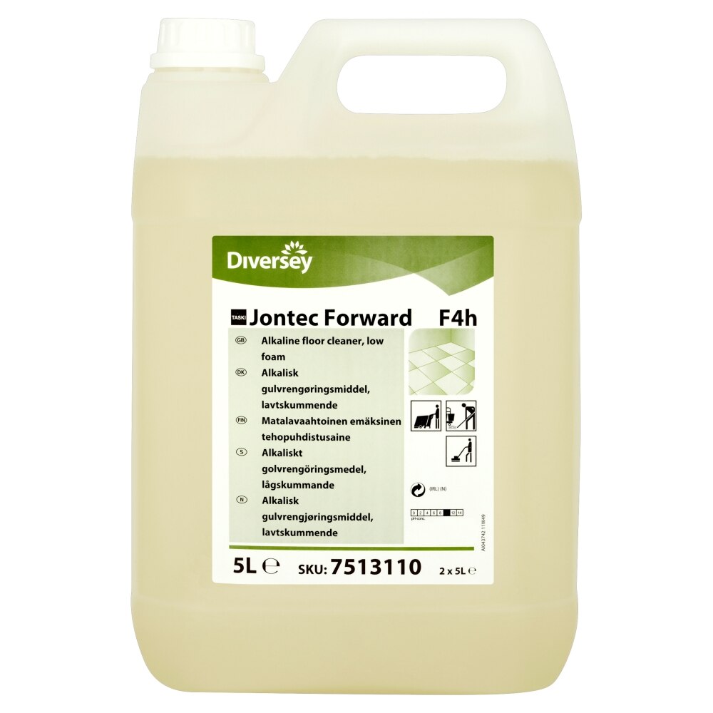 Detergent pardoseli - Jontec Forward, pentru spalari grele, alcalin, special conceput pentru masini automate de curatat pardoseala