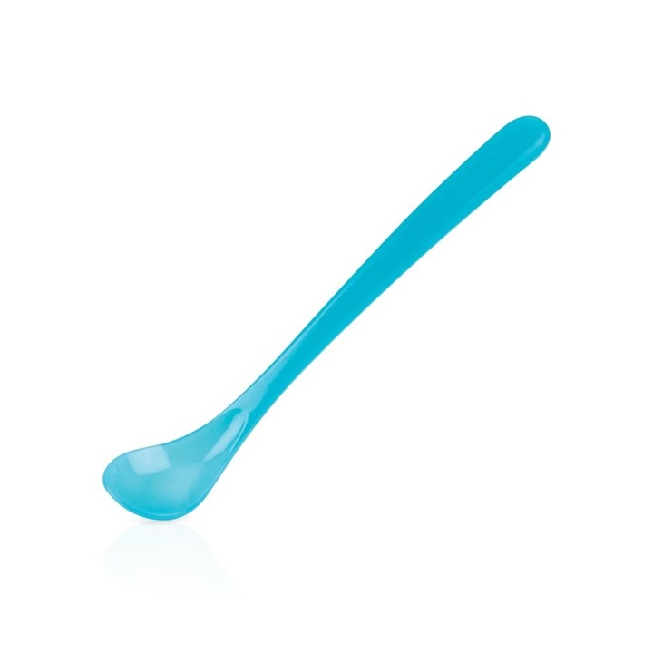 Nuby Hőérzékelős kanál -2 db, 3m+ zöld