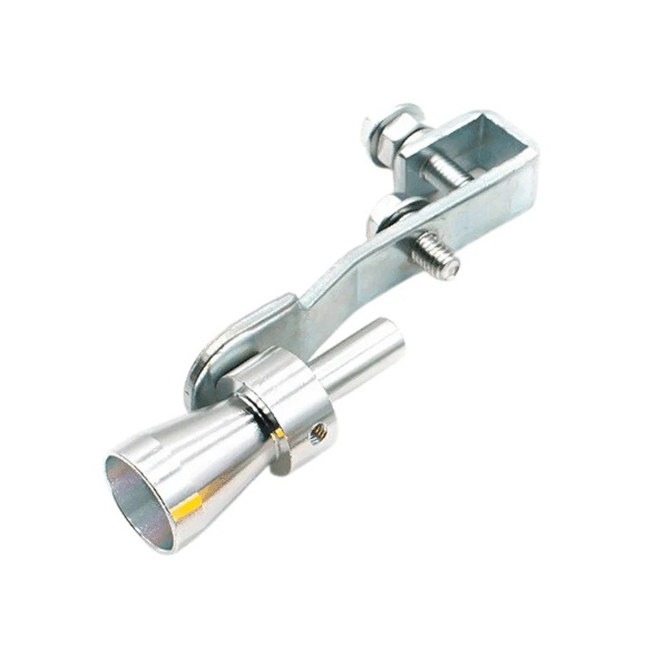 Univerzális alumínium turbó hangadapter hangtompítóhoz, kipufogó síphoz