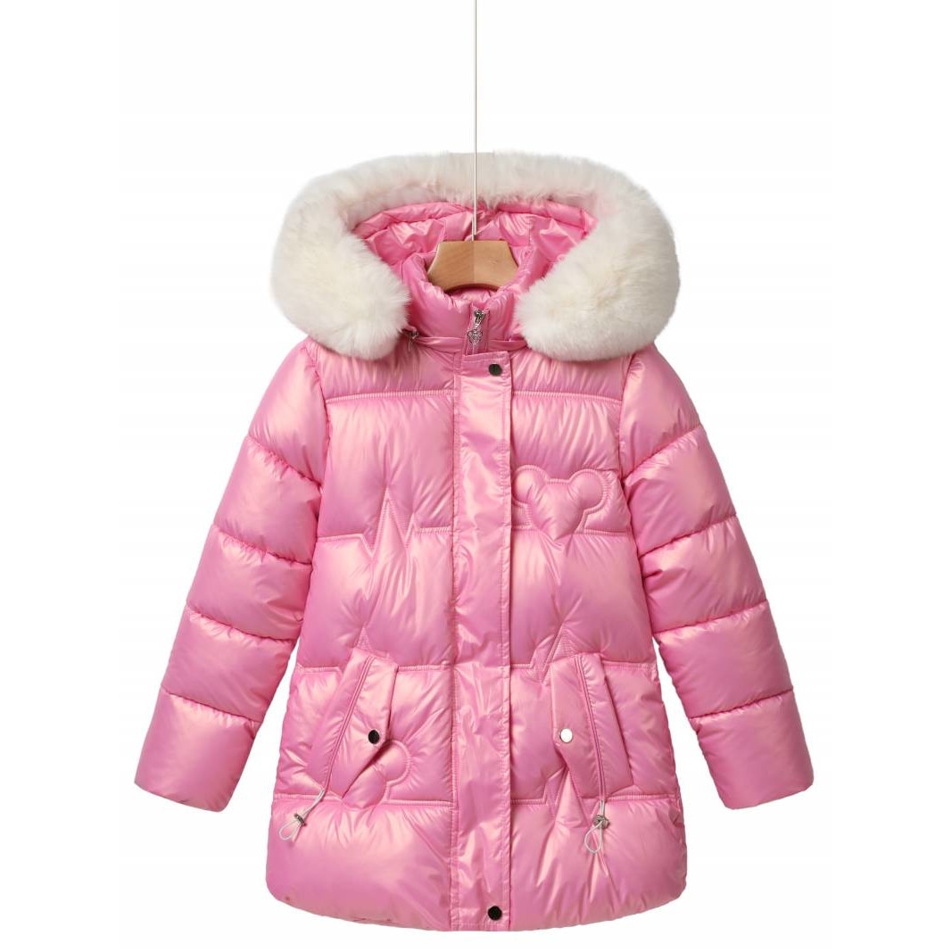 Rouse Correction Cursed Geaca fetite pentru iarna, model Minie, culoare roz, marime 164 cm, varsta  14 ani - eMAG.ro