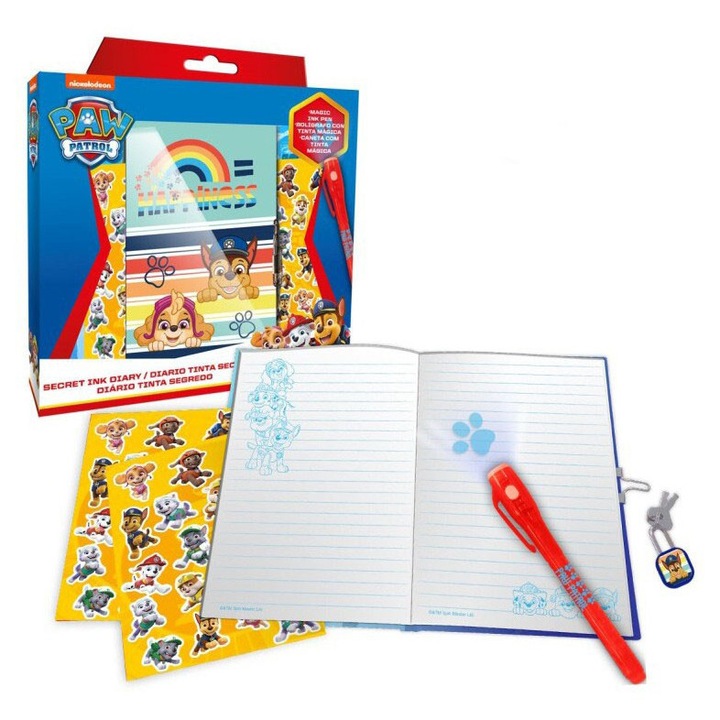 Jurnal cu stilou magic Paw Patrol KiDS Licensing