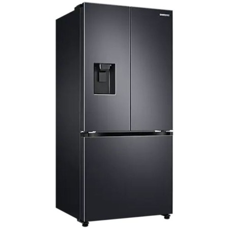 Side by side Samsung RF50A5202B1/EO, 495 l, Clasa F, Total No Frost, Twin Cooling Plus, Auto Ice Maker, Compresor Digital Inverter, H 177.6 cm, Dark Inox