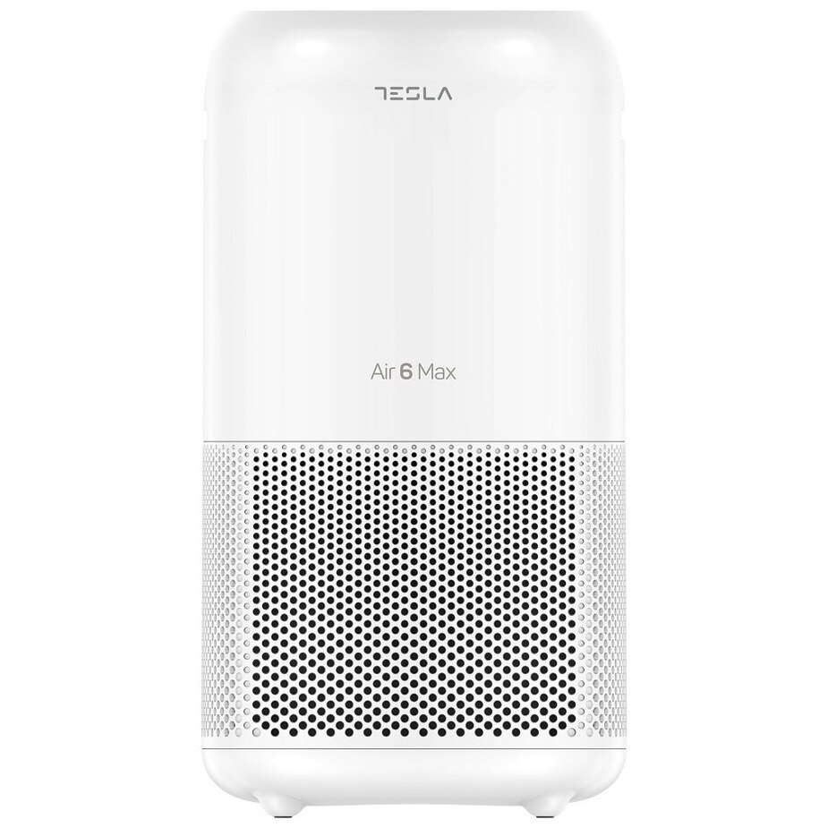 Purificator Tesla Air6 MAX, CADR 400 m3/h, Wi-Fi, Senzor calitate aer, Sleep Mode, Timer, Filtru HEPA+Carbon Activ+Catalyst, Lumina UV-C, Alb