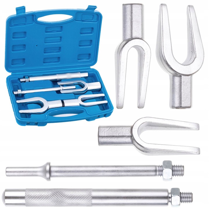 Trusa prese extractoare pentru pivoti, rotule, capete de bara, tijelor de directie 5 piese Technic