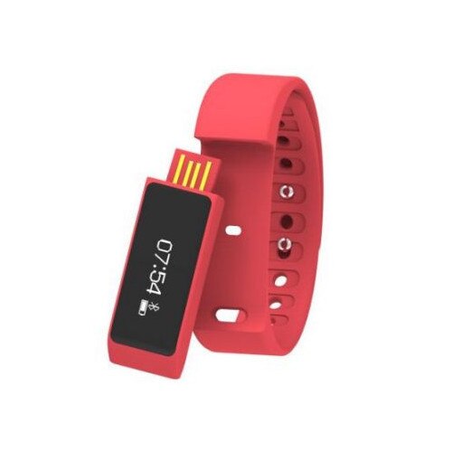 Bratara Smart fitness MCZ i5+ Bracelet , Activity & Sleep Monitor, functii Notificari apeluri si SMS, Rosu