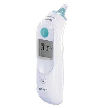 Termometru pentru ureche Braun ThermoScan 5 IRT6020, ecran mare, frontal, 34 - 42,2 °C Termometru pentru ureche Braun ThermoScan 5 IRT6020, ecran mare, frontal, 34 - 42,2 °C
