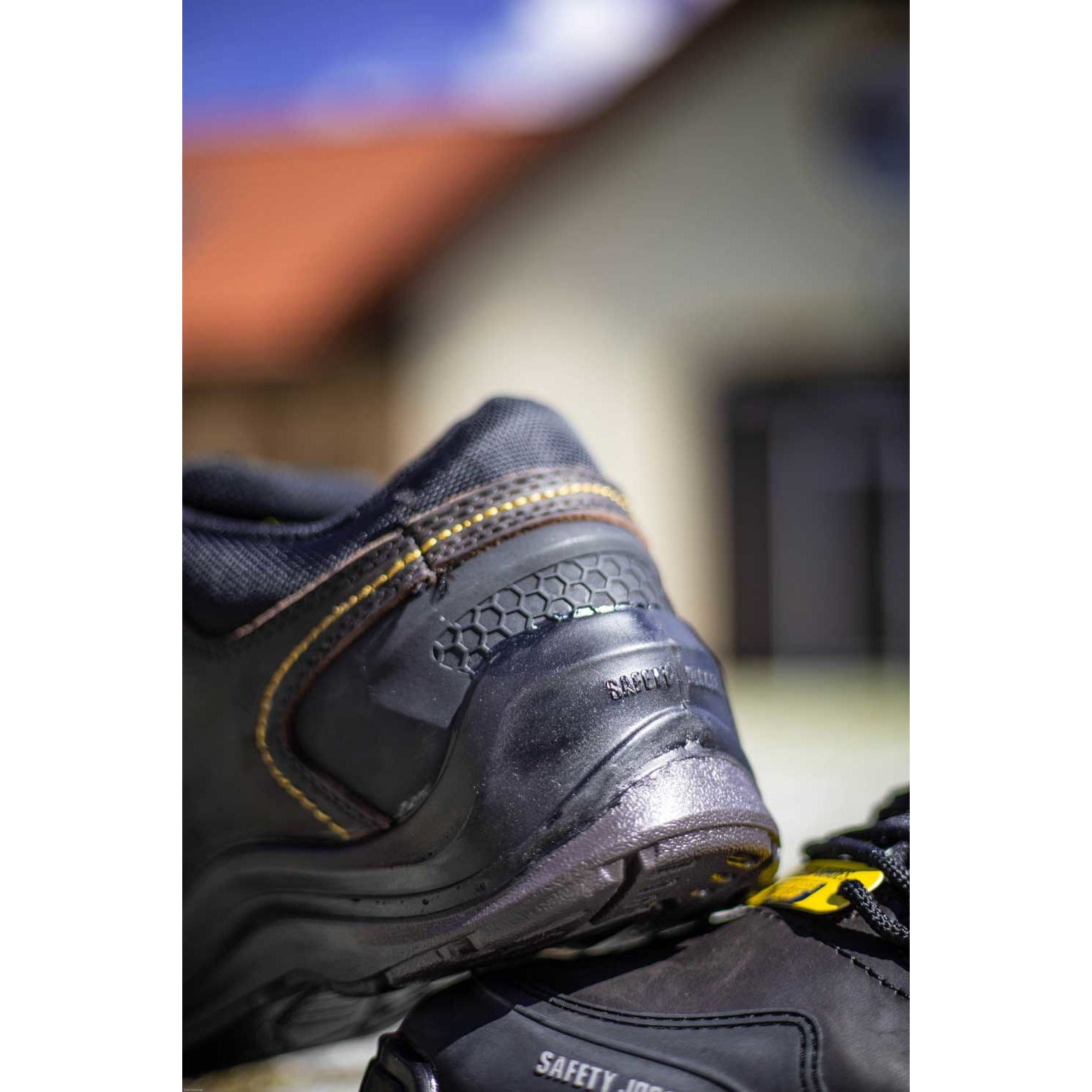 Pantofi de Lucru Lava, Safety Jogger, Unisex, S3, Piele Naturala, Maro