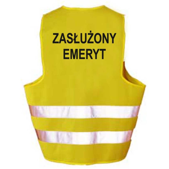 Vesta reflectorizanta Libres, XL, Galben