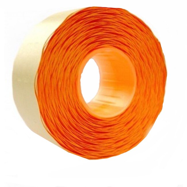 Rola etichete autoadezive, ProCart, marcator 26 x 12, portocaliu