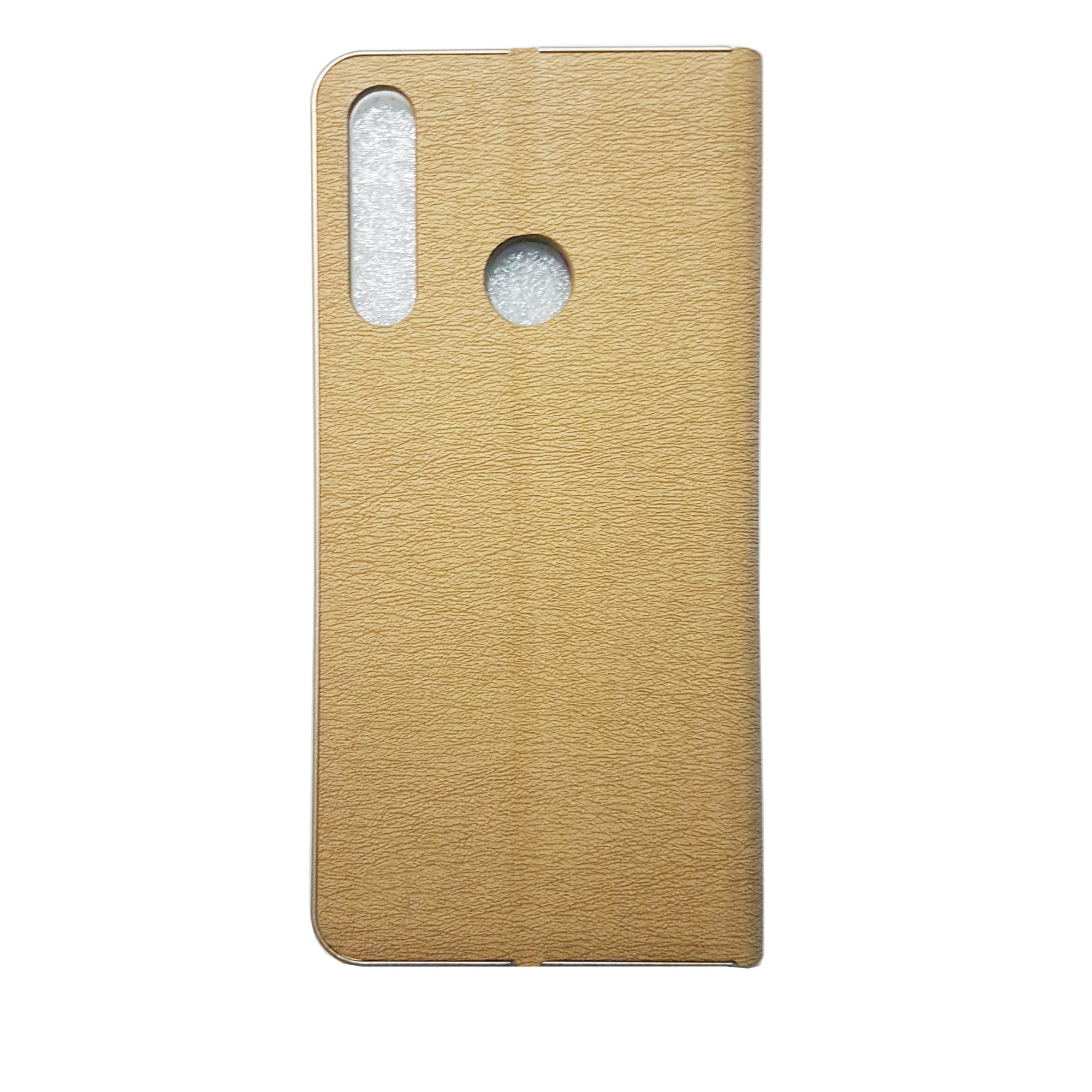 Калъф-книга за Huawei Y6p, Еко кожа, Ретро книга, Златен - eMAG.bg