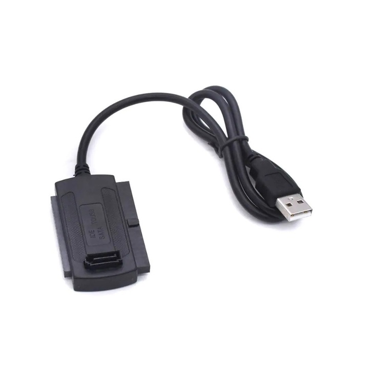 Adaptor OEM, USB la IDE 2.5 inch, IDE 3.5 inch, SATA 2.5 / 3.5 inch, negru