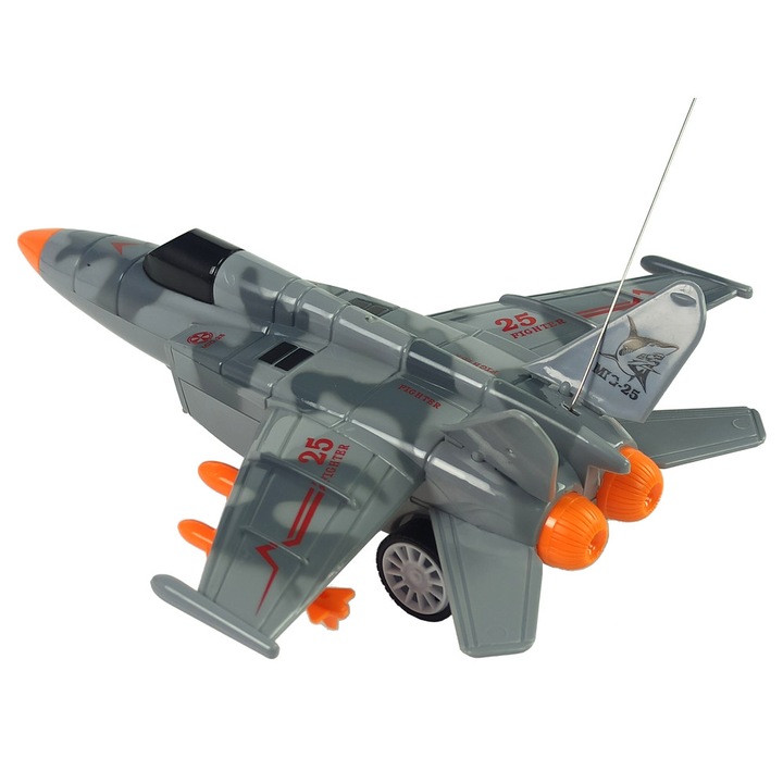 Katonai repülőgép MIG-25 távirányítású pilóta 40 Mhz 9549