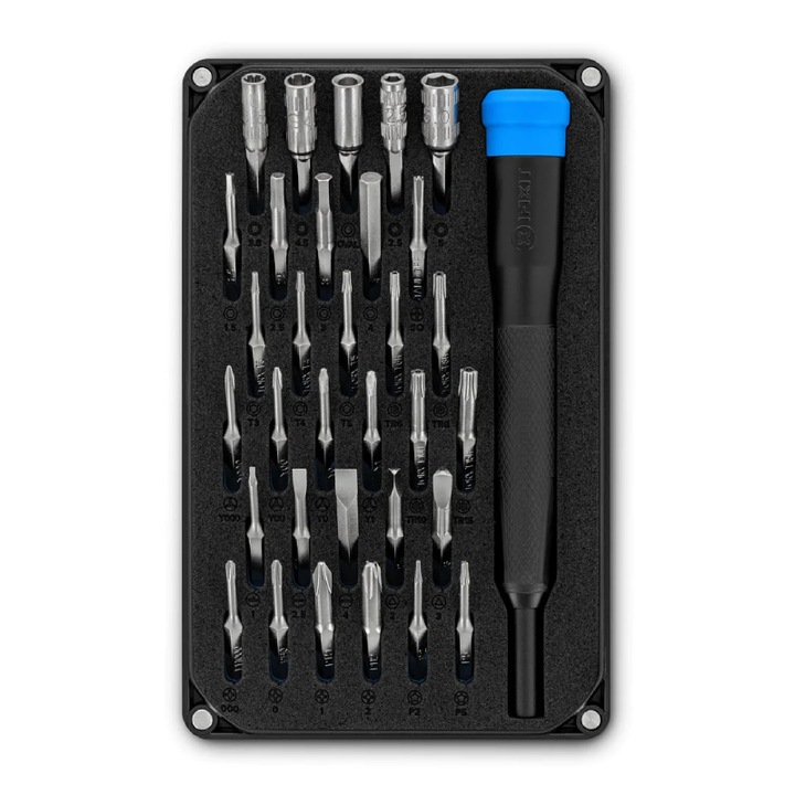 Set de biti de precizie IFixit Moray, 22 mm, 7.8 cm, 124 mm, negru