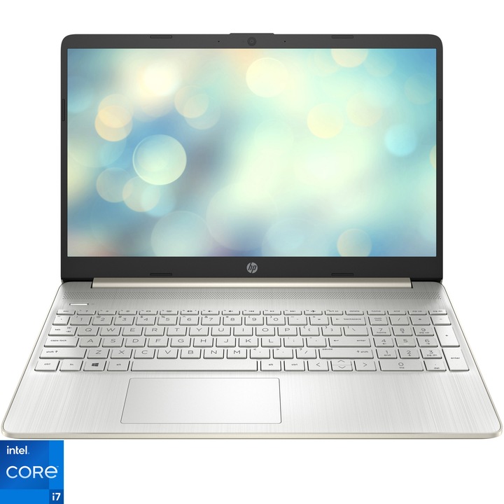 Лаптоп HP 15s-fq5007nq, Intel® Core™ i7-1255U, 15,6", Full HD, RAM 16GB, 512GB SSD, Intel® Iris® Xᵉ Graphics, Free DOS